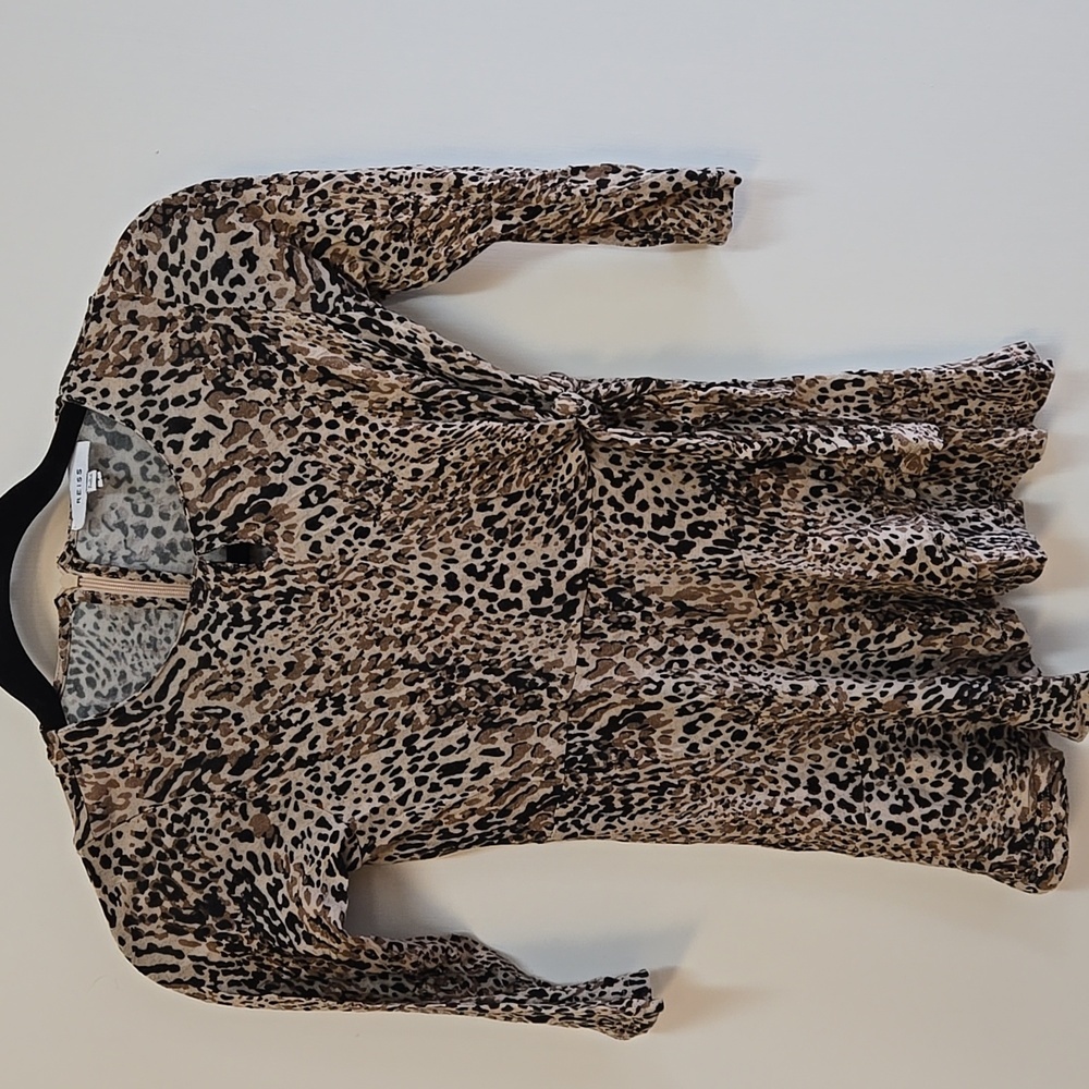 Reiss Animal Print Kids Dress